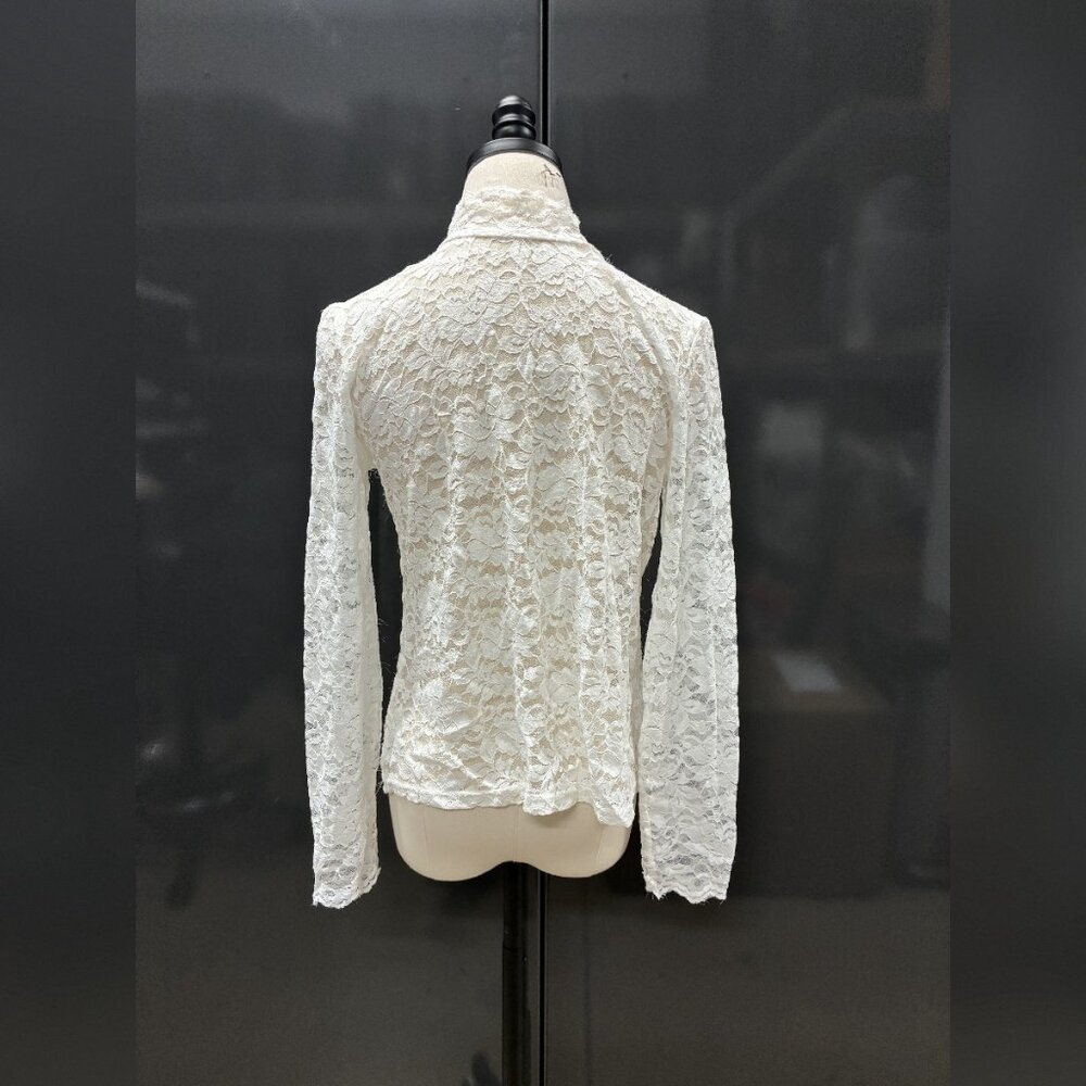 Floral Mesh Top - Picture 4 of 4